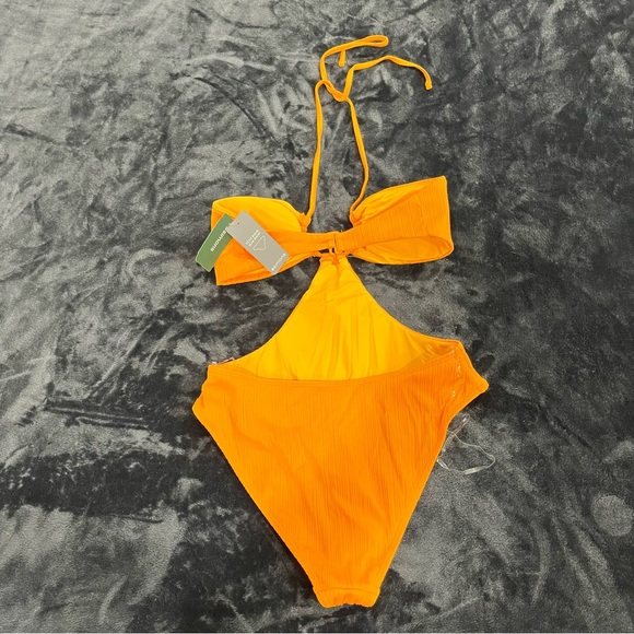 BNWT Simons orange one piece swimsuit - Picture 4 of 4